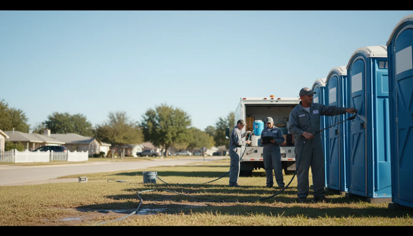 Long-Term Portable Toilet Rental in Sharptown, MD near me